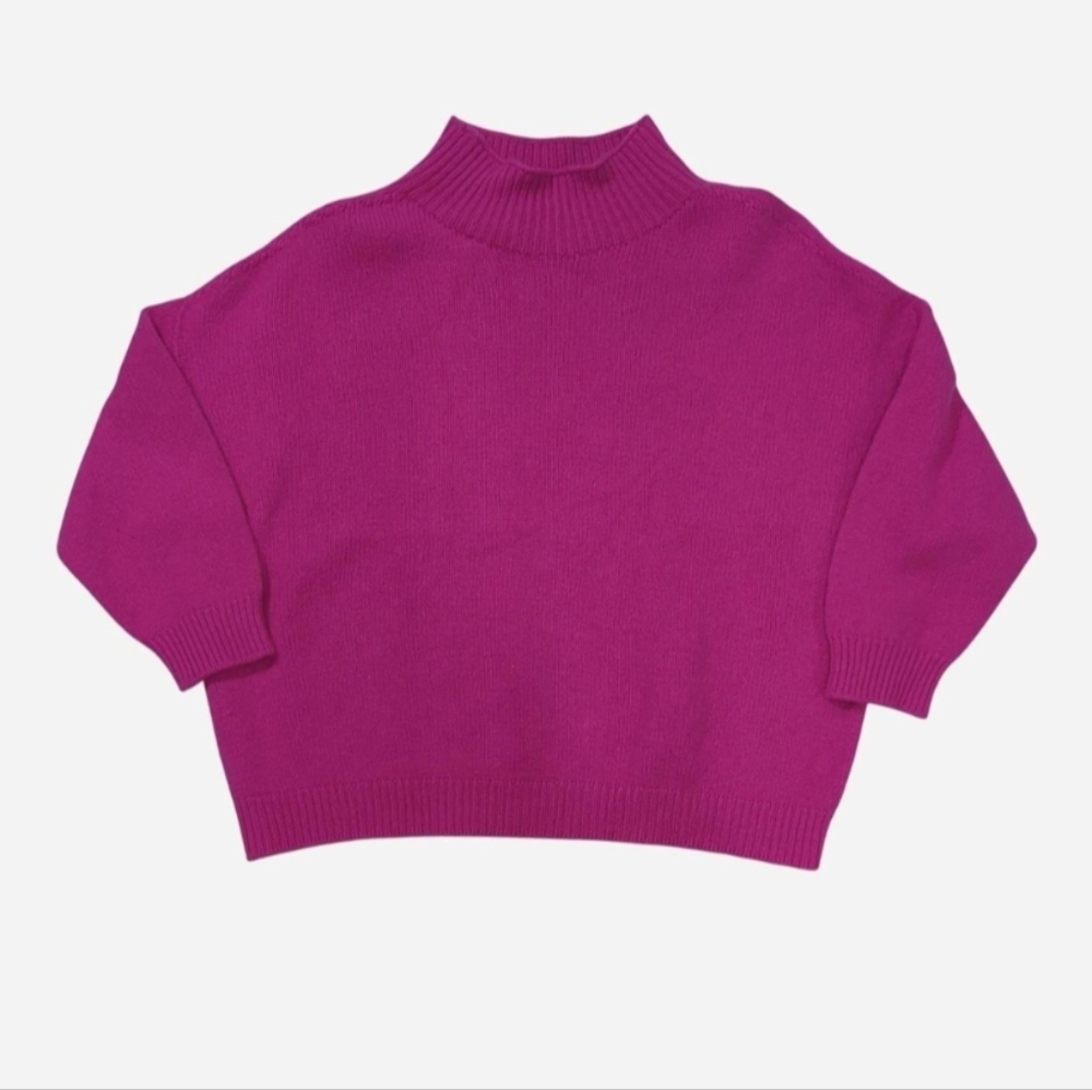 Vanisé pink cashmere wool sweater Made in Italy Tag Size 42 Euro size‎ Large, 1
